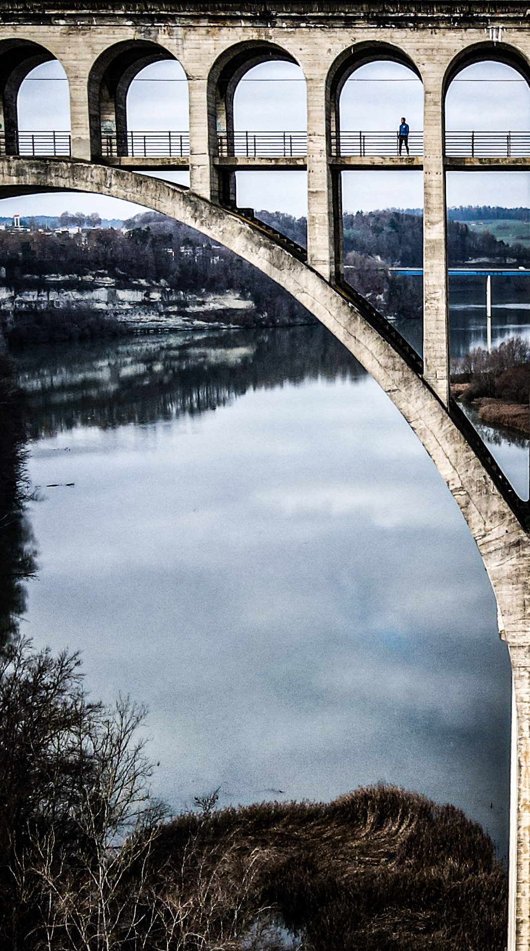 Runner at Grandfey Bridge Fribourg