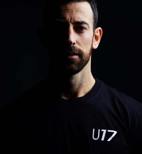 Unai a young entrepreneur with a Tshirt of his own Brand U17